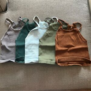 Happiness runs tank top bundle